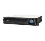 APC Smart-UPS C, Line Interactive, 3kVA, Rackmount 2U, 230V, 8x IEC C13+1x IEC C19 outlets, USB and Serial communication, AVR, Graphic LCD