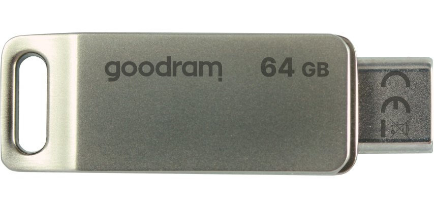 Goodram ODA3 unidad flash USB 64 GB USB Type-A / USB Type-C 3.2 Gen 1 (3.1 Gen 1) Plata