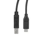 StarTech.com Câble USB-B vers USB-C de 50cm, Câble de Transfert de Données, USB 2.0, USB-C
