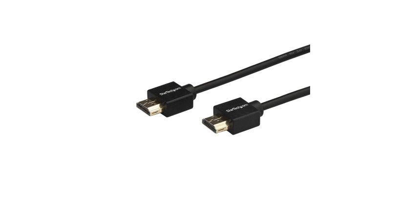 StarTech.com 6.6ft (2m) HDMI 2.0 Cable, 4K 60Hz Premium Certified High Speed HDMI Cable w/ Ethernet, Ultra HD HDMI Cable, Long HDMI Cable/Cord for TV/Monitor/Laptop/PC, HDMI to HDMI Video