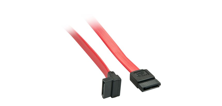 Lindy 33350 cable de SATA 0,2 m SATA 7-pin Rojo