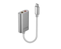 Lindy 42711 cable de teléfono móvil Blanco USB C 3,5mm