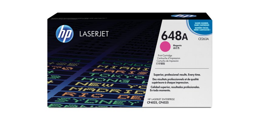 HP 648A toner LaserJet magenta authentique