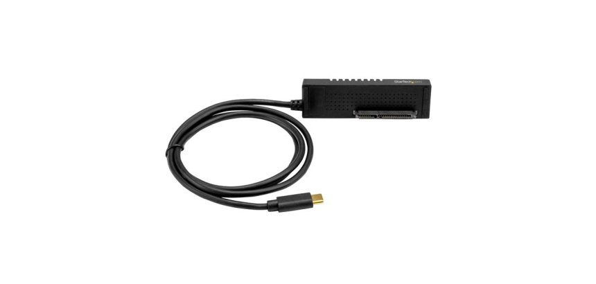 StarTech.com USB-C naar SATA Adapterkabel voor 2.5"/3.5" SSD/HDD schijven, USB 3.1 (10Gbps) Hard Drive Adapter Kabel, SATA USB Adapter