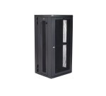 StarTech.com 4-Post 26U Wall Mount Network Cabinet with 1U Shelf, 19" Hinged Wall-Mounted Server Rack for Data / AV / Electronics / Computer Equipment, Flexible Vented Rack Enclosure