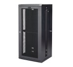 StarTech.com 4-Post 26U Wall Mount Network Cabinet with 1U Shelf, 19" Hinged Wall-Mounted Server Rack for Data / AV / Electronics / Computer Equipment, Flexible Vented Rack Enclosure