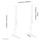 Neomounts FPMA-D1240BLACK Support d'écran à poser 37-70"