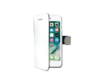 Celly Wally custodia per cellulare 11,9 cm (4.7") Custodia a libro Bianco