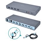 i-tec USB 3.0 / USB-C / Thunderbolt 3 Dual Display Docking Station