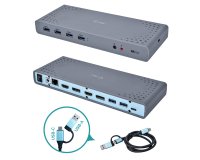 i-tec USB 3.0 / USB-C / Thunderbolt 3 Dual Display Docking Station