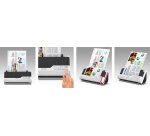 Epson DS-C490 Chargeur automatique de documents + Scanner à feuille 600 x 600 DPI A4 Noir, Blanc