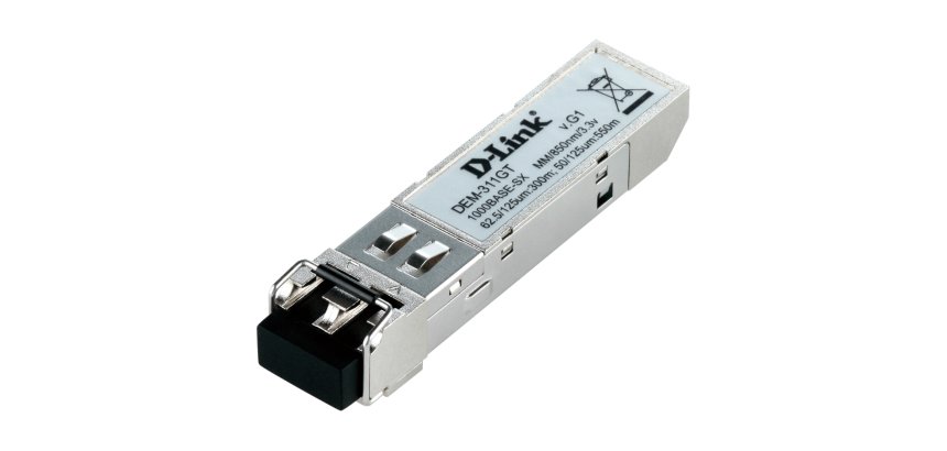 D-Link DEM-311GT module émetteur-récepteur de réseau Fibre optique 1000 Mbit/s SFP 850 nm