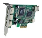 StarTech.com Scheda Pci Express basso prfilo con 4 porte USB 2.0 ad alta velocità