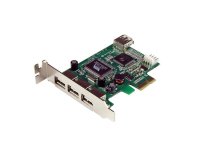 StarTech.com 4 Port PCI Express Low Profile High Speed USB Card