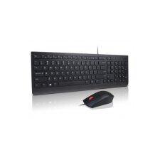 Lenovo 4X30L79917 clavier Souris incluse Bureau USB Français, Allemand, Suisse Noir