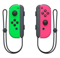 Nintendo Joy-Con Nero, Verde, Rosa Bluetooth Gamepad Analogico/Digitale Nintendo Switch