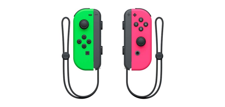 Nintendo Joy-Con Nero, Verde, Rosa Bluetooth Gamepad Analogico/Digitale Nintendo Switch