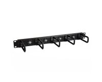 StarTech.com Guide câbles 1U pour rack serveur - Panneau de gestion de câbles 19"