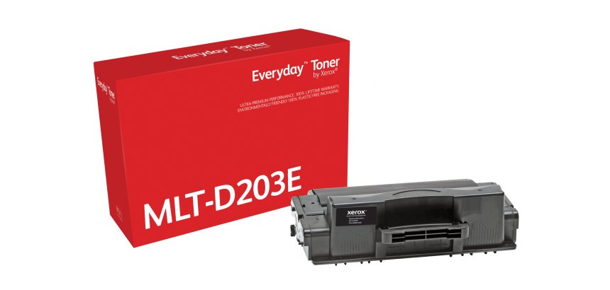 Toner Noir Everyday™ de Xerox compatible avec Samsung MLT-D203E, Grande capacité