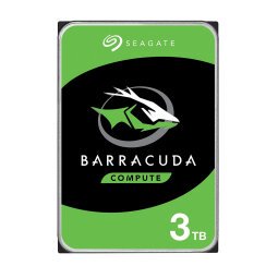 Seagate Barracuda ST3000DM007 disque dur 3 To 5400 tr/min 256 Mo 3.5" Série ATA III