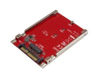 StarTech.com Tarjeta Adaptador PCI Express M.2 a U.2 SFF8639 para SSD NVMe M.2 - Conversor para SSD M.2 - Tarjeta Anfitrión para SSD M.2