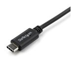 StarTech.com Cable de 1m USB-C a USB-C Acodado a la Derecha - Cable USB Tipo C en Ángulo a la Derecha - Cable USBC en Ángulo