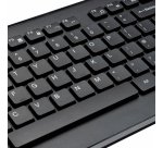 Targus AKM610UK clavier Souris incluse Universel RF sans fil QWERTY Anglais Noir