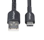 StarTech.com Câble de Charge USB-A vers USB-C de 4m, Charge et Synchronisation, 3A, USB 2.0, Gaine TPE - Cordon de Charge USB Noir