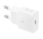 Ladegerät für Samsung Mobiltelefone Schnellladegerät 25W USB-C Anschluss Weiß