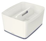 Plateau rangement leitz mybox poignee de transport          307x101x375mm blanc