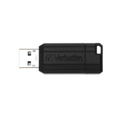 Verbatim PinStripe - Unidad USB de 8 GB - Negro