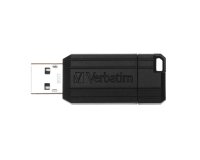Verbatim Micro-clé USBPinStripe de 32 Go - noire