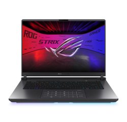 ASUS ROG Strix G16 G615LR-S5234W Intel Core Ultra 9 275HX Ordinateur portable 40,6 cm (16") WQXGA 32 Go DDR5-SDRAM 1 To SSD NVIDIA GeForce RTX 5070 Ti Wi-Fi 7 (802.11be) Windows 11 Home Gris
