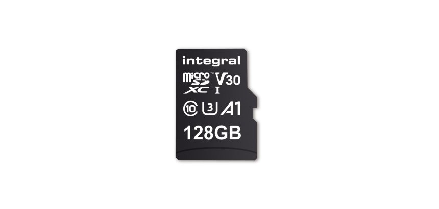 Carte Micro SDXC+adaptateur 128Go V30 U3 A1 Class 10 UHS-I 100MB/s