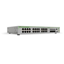 Allied Telesis GS970M Géré L3 Gigabit Ethernet (10/100/1000) Connexion Ethernet, supportant l'alimentation via ce port (PoE) 1U Gris