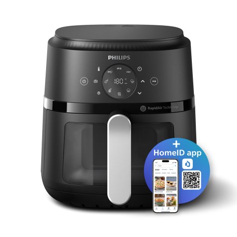 PHILIPS Friteuse à air chaud NA221/00 Airfyer 4.2L noir Série 2000