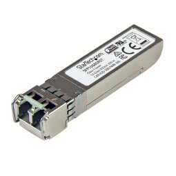 StarTech.com Módulo Transceptor SFP+ Compatible con MSA sin Codificar - 10GBASE-SR - Transceptor Fibra Multimodo (MMF) de 10GbE -SFP+ Ethernet Gigabit de 10Gb - LC - 300m - 850nm - DDM