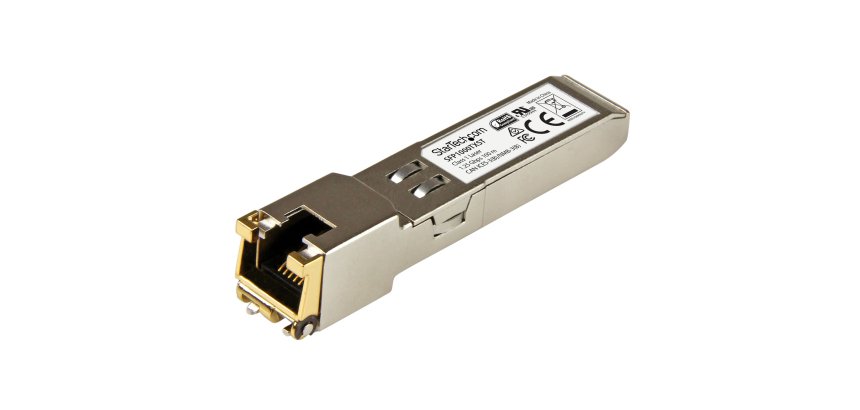 StarTech.com Module de transceiver SFP 1000BASE-TX Gigabit RJ45 en cuivre - Conforme aux normes MSA - 100 m