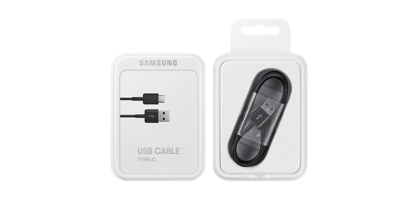 Câble téléphone portable Samsung câble USB2.0 vers USB-C 1,5m - Noir