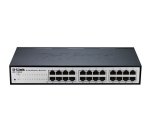 D-Link DGS-1100-24V2 Géré L2 Gigabit Ethernet (10/100/1000) 1U Noir, Gris