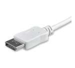 StarTech.com Câble adaptateur USB C vers DisplayPort de 1 m - 4K 60 Hz - Blanc