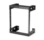 StarTech.com Rack Réseau Mural 12U à 2 Montants, Rack Serveur 19" à Cadre Ouvert, Profondeur 12", Rack de Données Mural pour IT/AV/Panneau de Patch/Equipement IT - Écrou et Vis de Cage Inclus