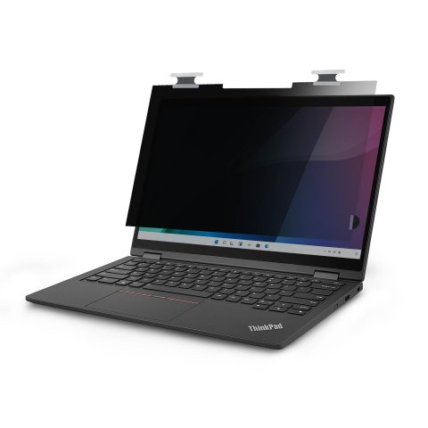 StarTech.com Filtro de Privacidad Brillante para Portátiles Lenovo X13 Yoga Gen 4 Táctil - De Voltear - Transmitancia de Luz del 75% - Filtro de Privacidad Antibrillo - Ángulo de Visión +/- 30 Grados