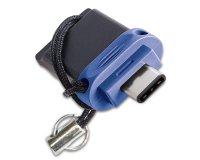 Verbatim Dual - Unidad USB 3.0 de 32 GB - USB-C / USB-A - Azul