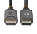StarTech.com 3m DisplayPort 2.1 Cable, VESA Certified DP54 DisplayPort Cable, 8K 60Hz Uncompressed, 10K 60Hz/8K 144Hz/4K with DSC 1.2a, DP 2.1 Display Cable