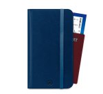 Celly PassportD Portafoglio Blu Ecopelle