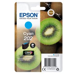 Epson Kiwi Singlepack Cyan 202 Claria Premium Ink