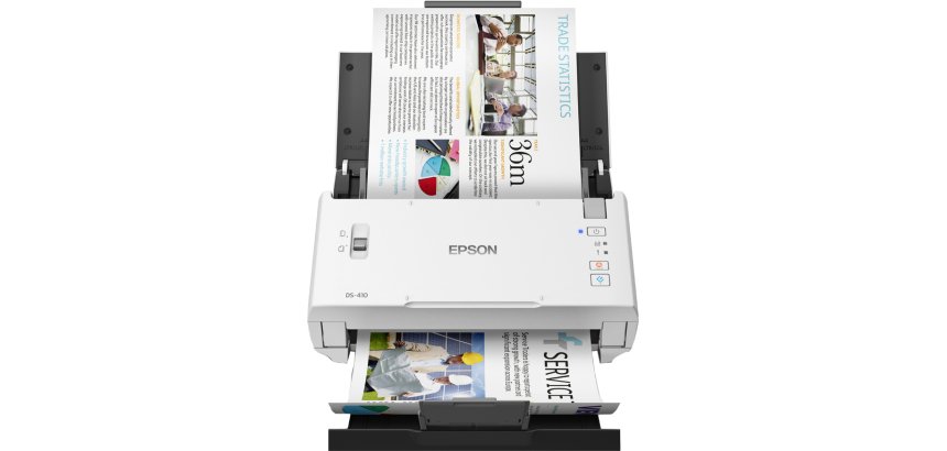 Epson WorkForce DS-410 Sheet-fed scanner 600 x 600 DPI A4 Black, White
