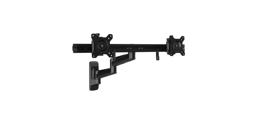 Brazo para Dos Monitores de 15 a 24 Pulgadas de Instalación en Pared 