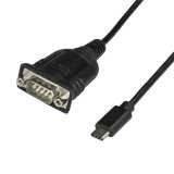 StarTech.com Câble Adaptateur USB-C vers Série de 40 cm - Convertisseur USB Type C vers RS232 (DB9) - Câble Série USB-C pour PLCs/APIs, Scanners, Imprimantes - M/M - Windows/Mac/Linux